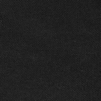 vidaXL Tentas nuo saulės, juoda, oksfordo audinys, 3,6x3,6x3,6m