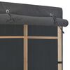 vidaXL Drabužių spinta, pilkos sp., 79x40x170cm, audinys