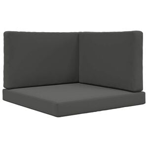 vidaXL Lauko sofa pagalvėlė Poliesteris Antracito 80 x 80 cm