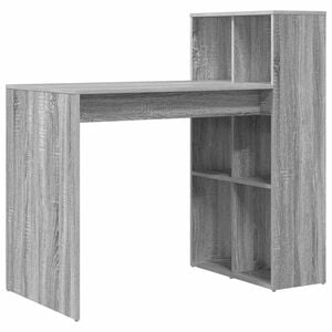 vidaXL Stalas Pilkas Sonoma Apdirbta mediena 108 x 55 x 103.5 cm