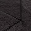 vidaXL Kilimas HUARTE Juoda 100 x 200 cm 100% poliesteris