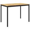 vidaXL Sodo Baro Stalas Balta ir juoda 147 x 88,5 x 105 cm