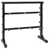 vidaXL Hantelių stovas Juoda 99 x 45 x 95,5 cm