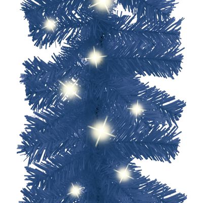vidaXL Kalėdinė girlianda su LED lemputėmis, mėlynos spalvos, 20m