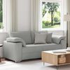 vidaXL Sofa Debesų pilka 180 x 77 x 82 cm audinys