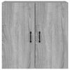 vidaXL Sieninė spintelė, pilka ąžuolo, 60x31x60cm, apdirbta mediena