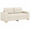 vidaXL Dvivietė sofa, lininė, 180x77x82 cm