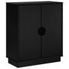 vidaXL Kabalas VENRAY Juoda 66 x 33 x 77,5 cm Apdirbta mediena