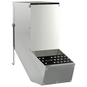 vidaXL Triu&scaron;ių &scaron;ėrimo priemonė Sidabro 12,5 x 26 x 28,5 cm