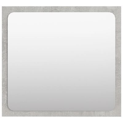 vidaXL Vonios kambario veidrodis, betono pilkas, 40x1,5x37cm, MDP