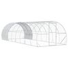 vidaXL Vi&scaron;tų būdas Sidabrinė 800 x 300 x 200 cm Galvanizuotas plienas
