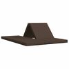 vidaXL Sulankstomas Sofos Lova 140 x 67 x 45 cm Taupe