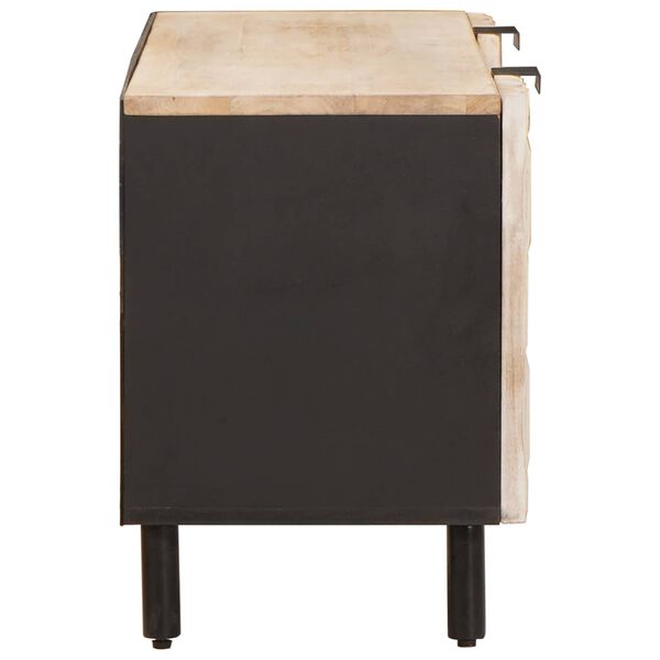 vidaXL Televizoriaus spintelė Baltos skalbimo apdaila 105 x 33 x 46 cm