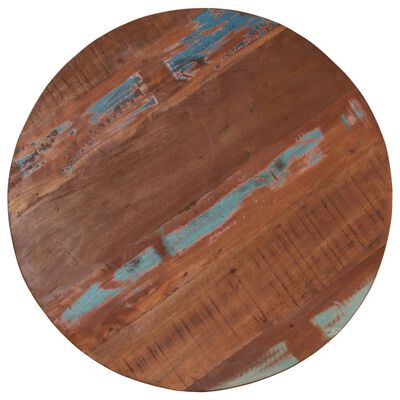 vidaXL Baro stalas, perdirbtos medienos masyvas, 75x(76-110)cm
