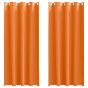 vidaXL Užuolaidos su žiedais, blokuojančios &scaron;viesą 2 pcs