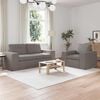 vidaXL Sofa 2 pcs Taupe 182 x 80 x 82 cm audinys