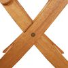 vidaXL Sulankstomas sodo stalas, 120cm, akacijos medienos masyvas