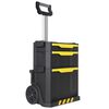 Stanley Įrankių dėžė su ratukais, juodos spalvos, plastikas, 1-79-206