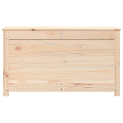 vidaXL Daiktadėžė, 80x40x45,5cm, pušies medienos masyvas