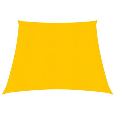 vidaXL Uždanga nuo saulės, geltonos spalvos, 3/4x3m, HDPE, 160g/m²