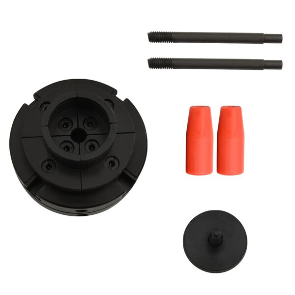 vidaXL Medienos griebtuvas su M33 jungtimi, 4 žiotys, 100mm, plienas