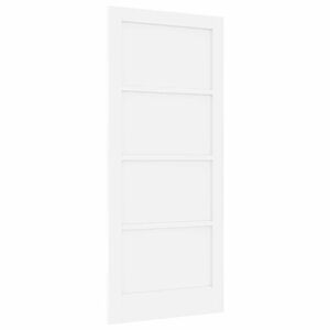 vidaXL Vidaus durys ORKDAL Balta 86 x 198,5 cm fanera