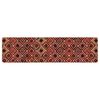 vidaXL Kilimėlis MARSA Įvairiaspalvis 80 x 450 cm Poliesteris ir PVC