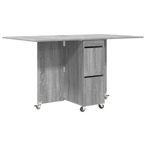 vidaXL Valgomojo stalas 2 pcs 140 x 80 x 77 cm Apdirbta mediena