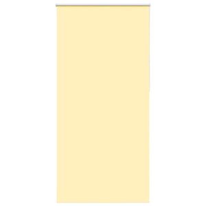 vidaXL Roletas, neper&scaron;lampamas, geltonas, 115x210 cm, audinys, plotis 110,7 cm, poliesteris
