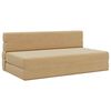 vidaXL Sulankstomas Sofa-Lovas Čiužinys Žalias pilkas