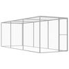 vidaXL Narvas katėms, 4,5x1,5x1,5m, galvanizuotas plienas