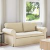 vidaXL Sofa Kreminė Bendri matmenys: 175 x 82 cm (P X G x A) Aksomas