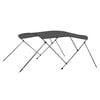 vidaXL Bimini vir&scaron;aus stogelis, antracito, 183x160x137cm, 3 lankai