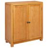 vidaXL Spintelė su stalčiais Ruda 80 x 35 x 95 cm Kietas ąžuolo medis