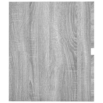 vidaXL Spintelė praustuvui, pilka ąžuolo, 41x38,5x45cm, mediena
