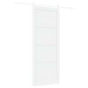 vidaXL Slankios durys ORKDAL 93 x 232 cm Apdirbta mediena Balta