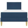 vidaXL Lovos rėmas Mėlyna 80 x 200 cm Poliesteris