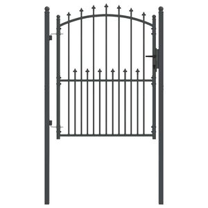 vidaXL Tvoros vartai su smailiais EMMEN 150 x 100 cm