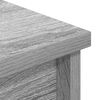 vidaXL Komoda, pilkos ąžuolo spalvos, 37,5x35x180 cm apdirbta mediena