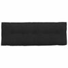 vidaXL Apsaugos Pagalvė Juoda 140 x 19 x 50 cm audinys