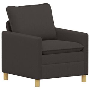 vidaXL Sofa Tamsiai pilka 76 x 81 x 87,5 cm Audinys