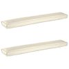 vidaXL Pallet pagalvių rinkinys 2 pcs Kreminė 200 x 40 x 8 cm