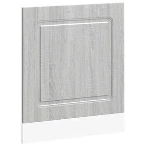 vidaXL indaplovės skydelis Kalmar Pilka Sonoma 60x1,5x57 cm