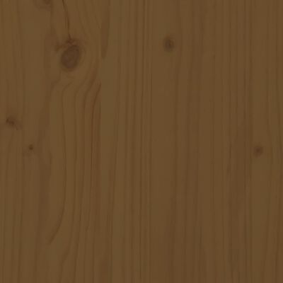 vidaXL Saulės gultai, 2vnt., medaus rudi, 199,5x60x74cm, pušis