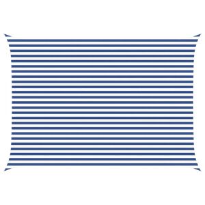 vidaXL Saulės burė Mėlyna ir balta 5 &times; 3,5 m