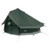 vidaXL Tipi palapinė su stogu Armijos Žalia 700 x 700 x 395 cm
