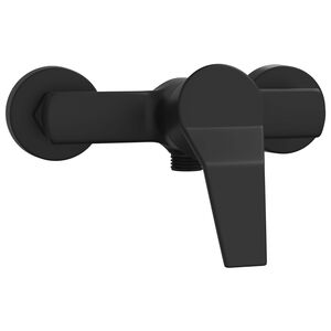 vidaXL Dušo maišytuvas Juoda G 1 / 2 colių Žalvaris