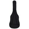 vidaXL Gitaros dėklas 3/4 (36") dydžio gitarai, juodas, 94x35 cm, audinys