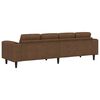 vidaXL Svetainės sofa Ruda 250 x 77 x 76 cm