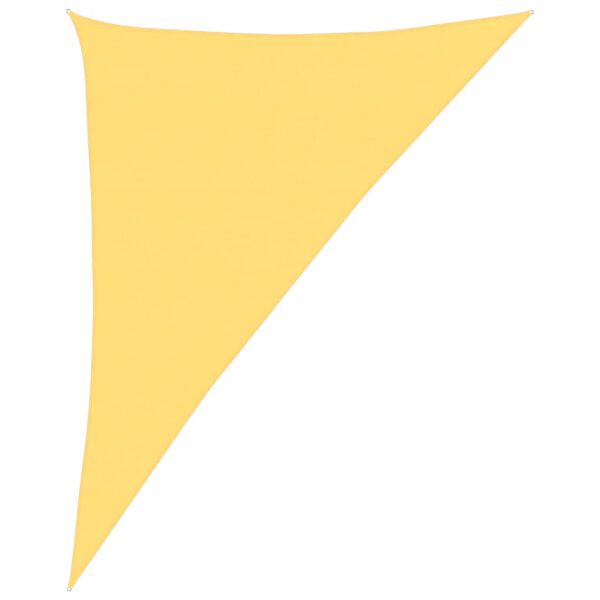 vidaXL Uždanga nuo saulės, smėlio spalvos, 4x5x6,8m, HDPE, 160g/m&sup2;